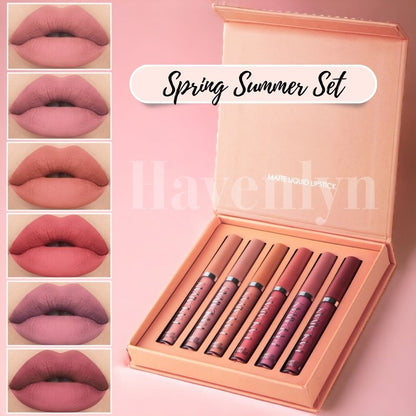 Havenlyn Everlasting Liquid Lipstick Matte (Set of 6)