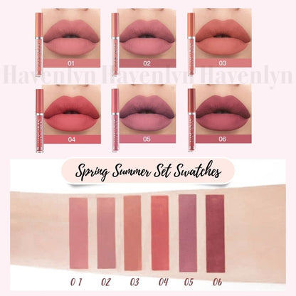 Havenlyn Everlasting Liquid Lipstick Matte (Set of 6)