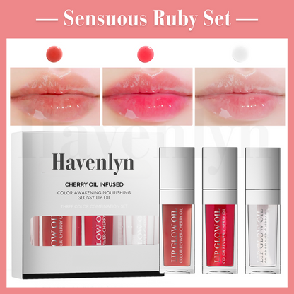 Havenlyn Radiant Plump Lip Reviver Oil (Set of 3)