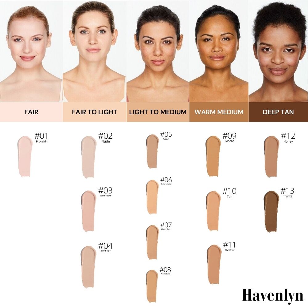 Havenlyn Silky Smooth Natural Matte Longwear Foundation